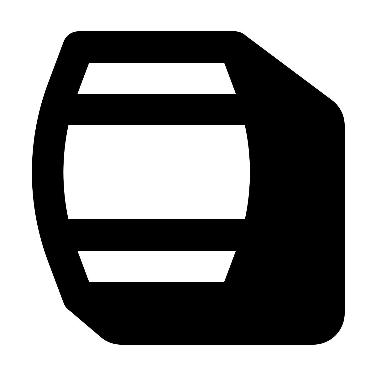 shadow style 작은 통 icon