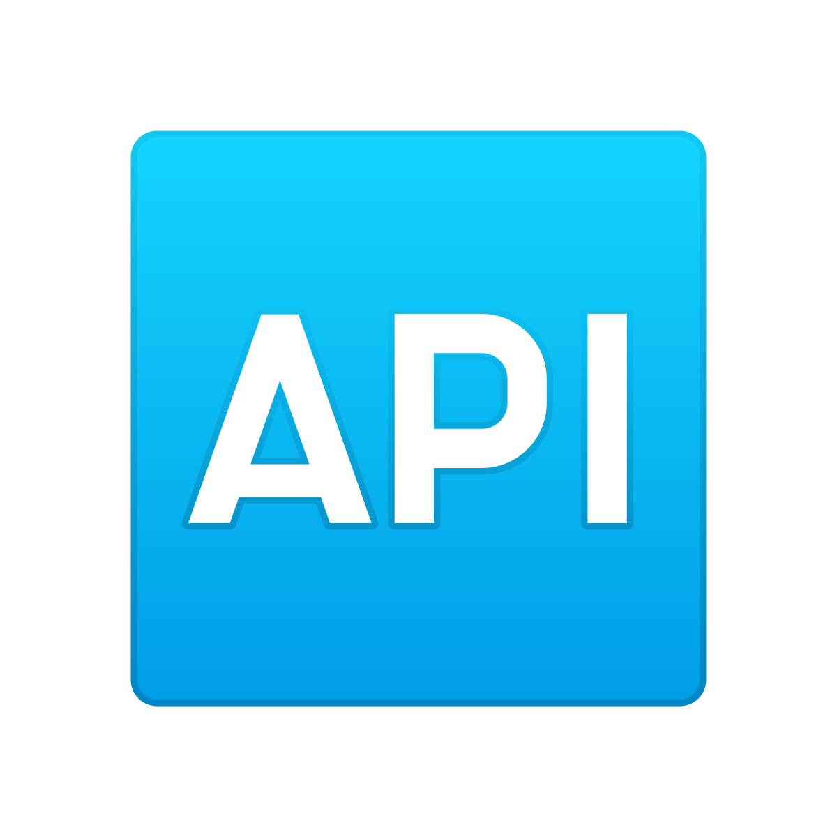 skeuomorphism style api icon