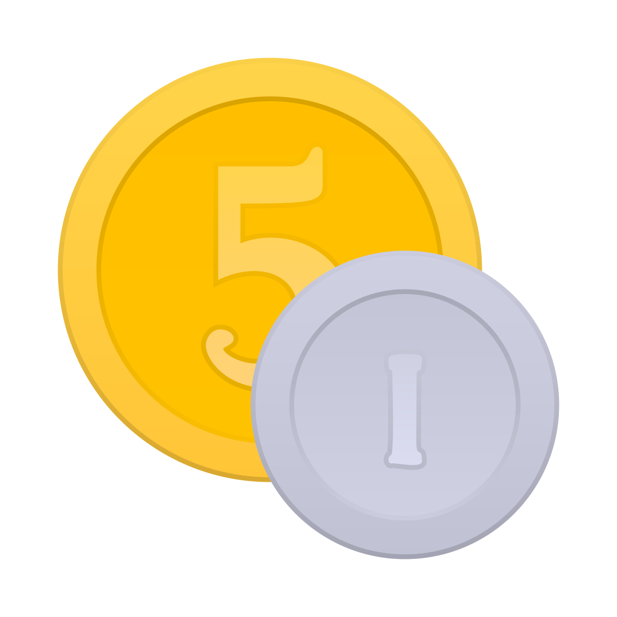 skeuomorphism style billing icon