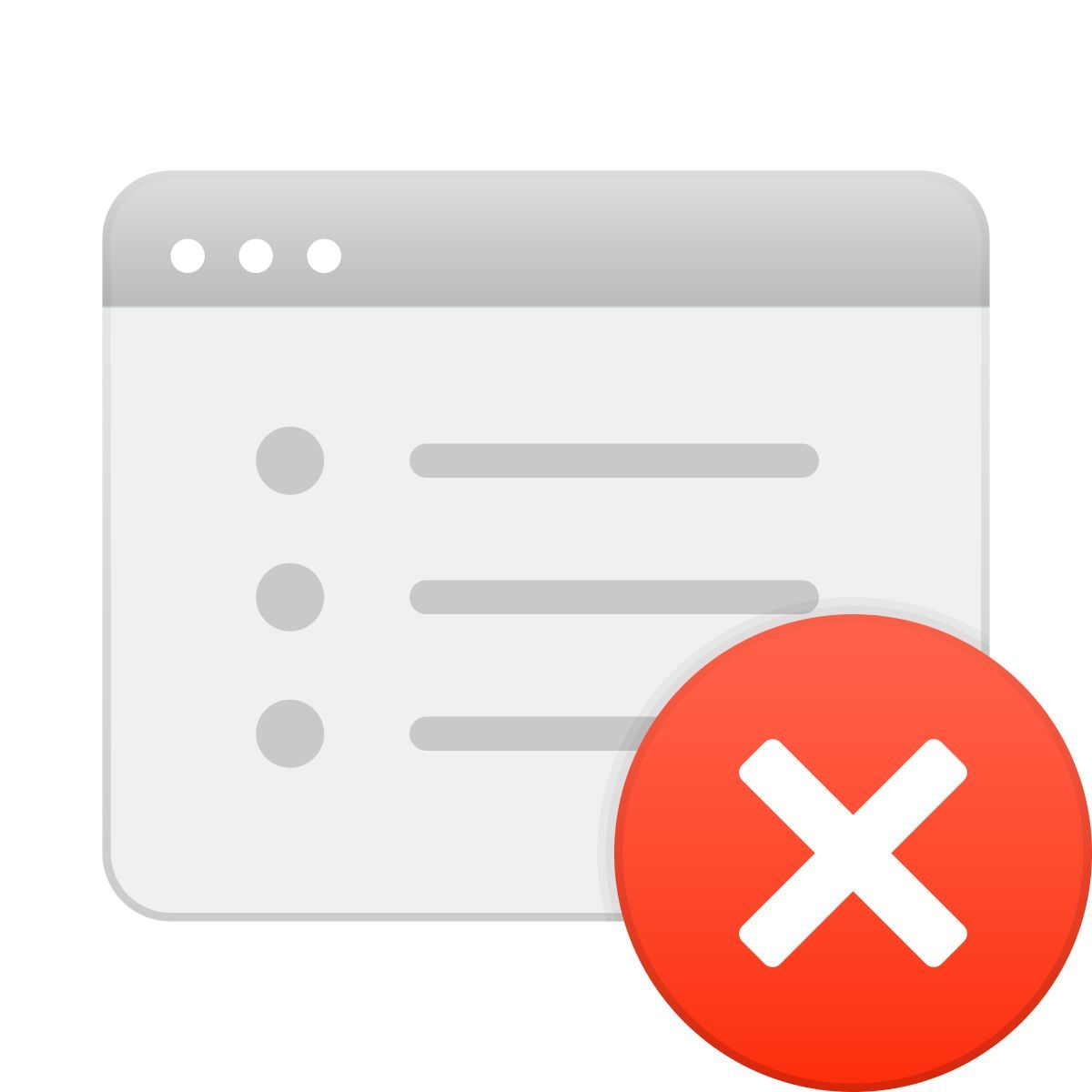 skeuomorphism style supprimer la propriété icon