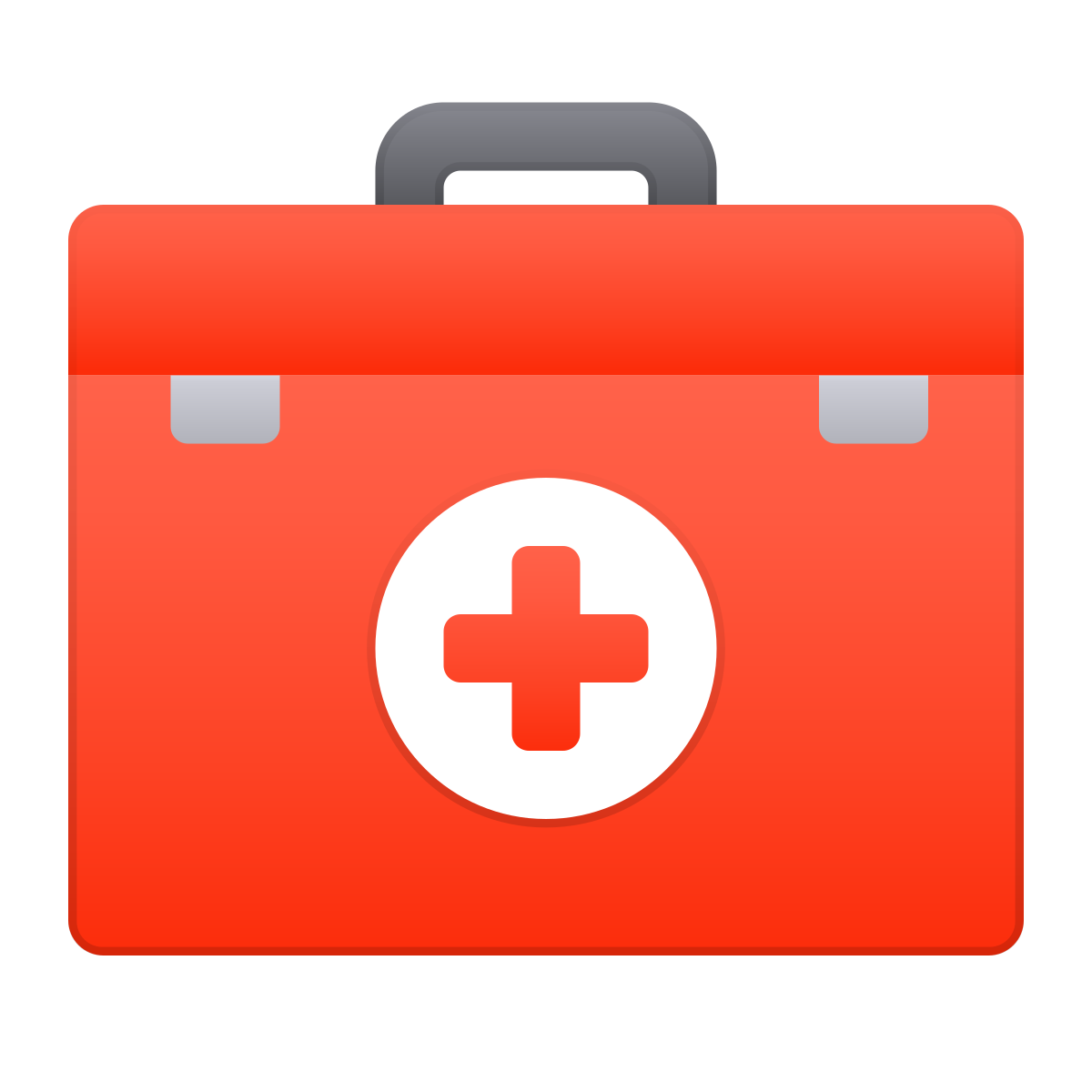 skeuomorphism style doctors bag icon
