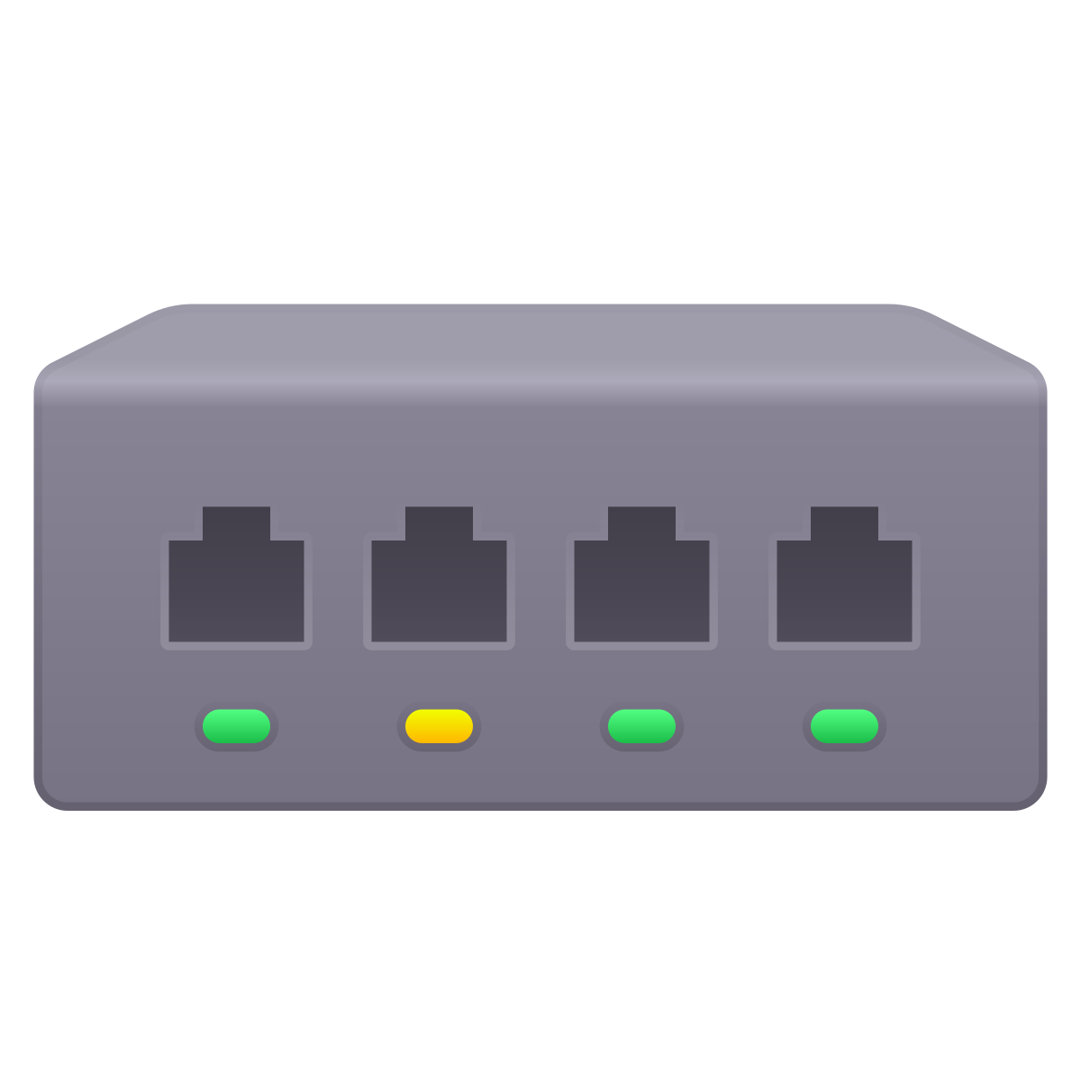 skeuomorphism style internet hub icon