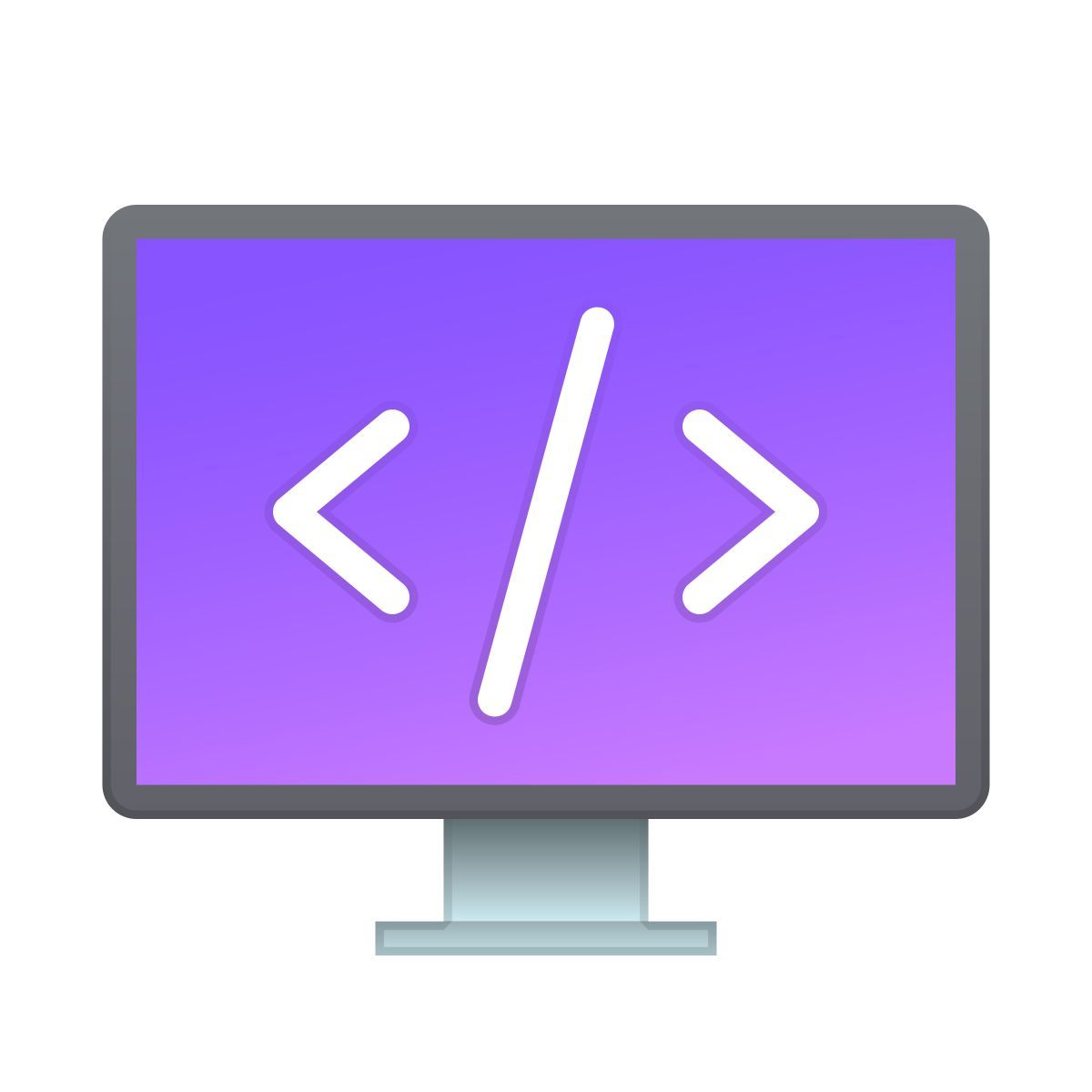 skeuomorphism style programmazione icon