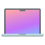 experimental macbook-skeuomorphism icon