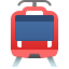 experimental tram-skeuomorphism icon