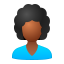 user female-skin-type-6 icon