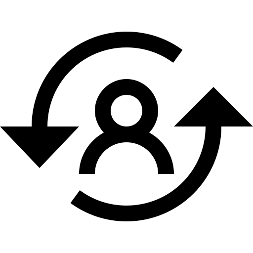 Life Cycle Icon In Simple Small Style