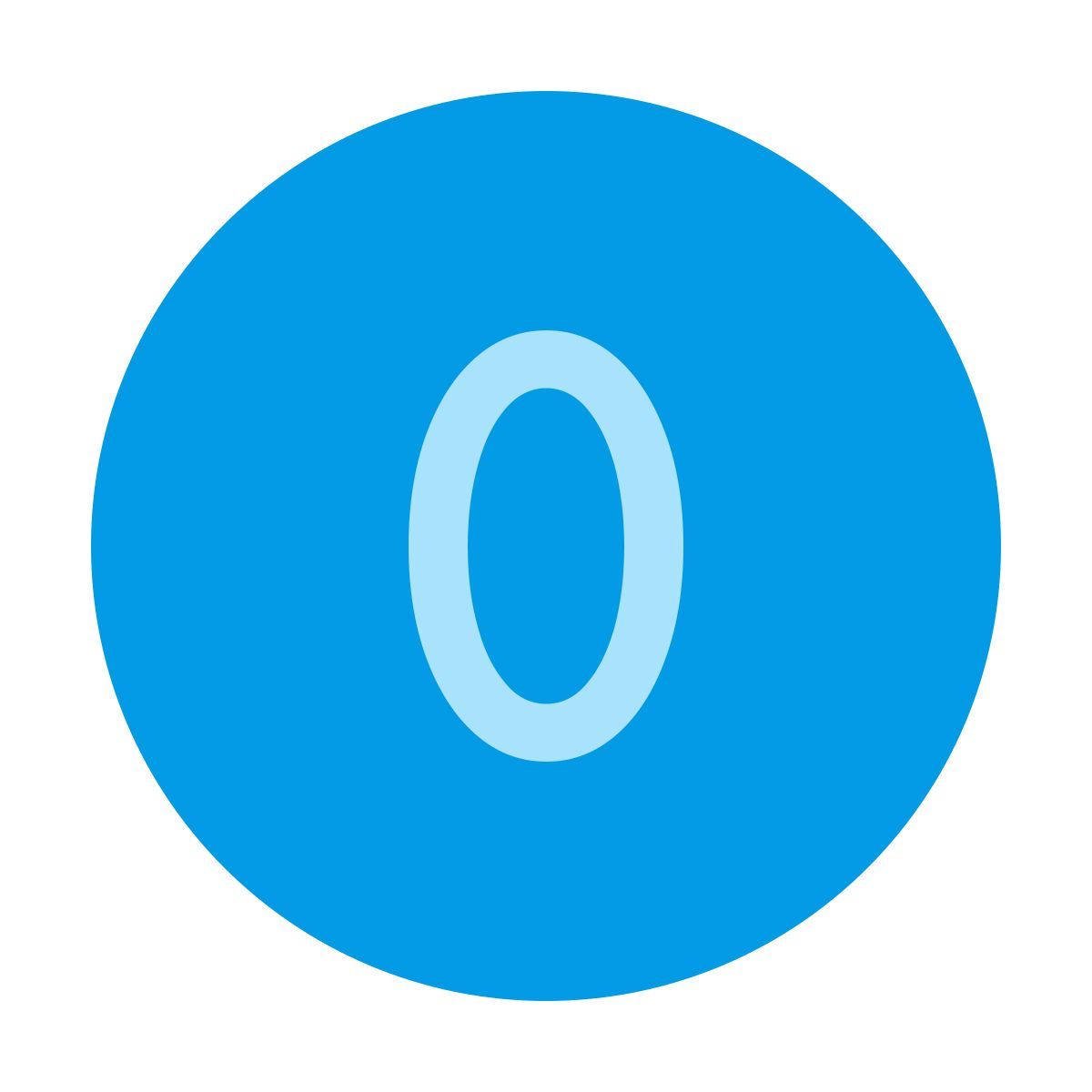 softteal color style 0 en círculo c icon