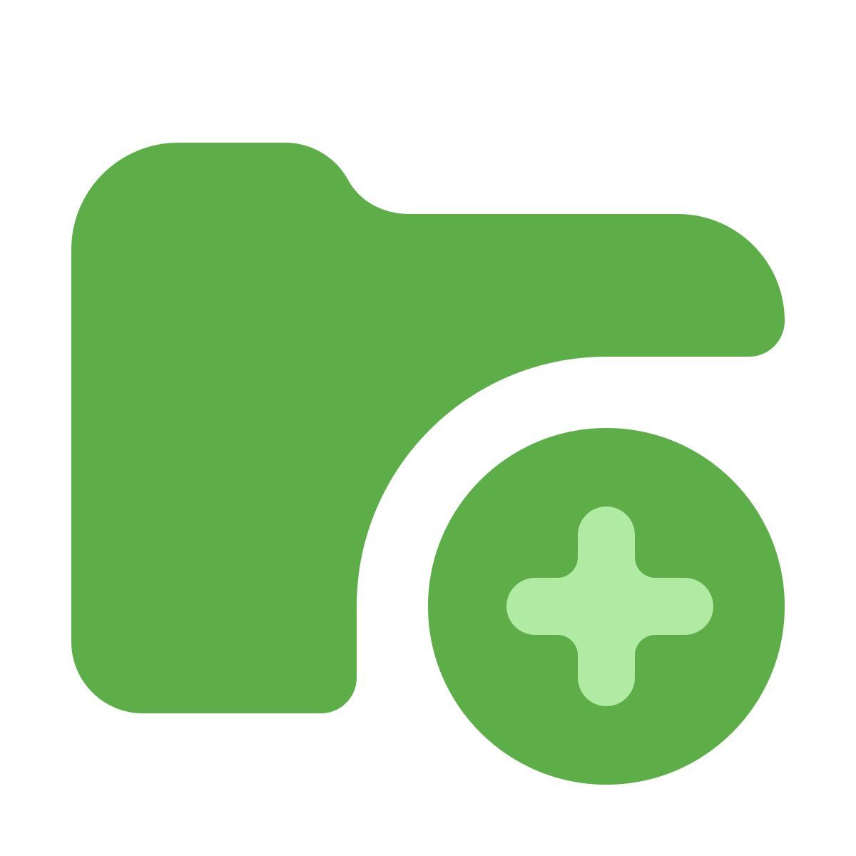 softteal color style add folder icon