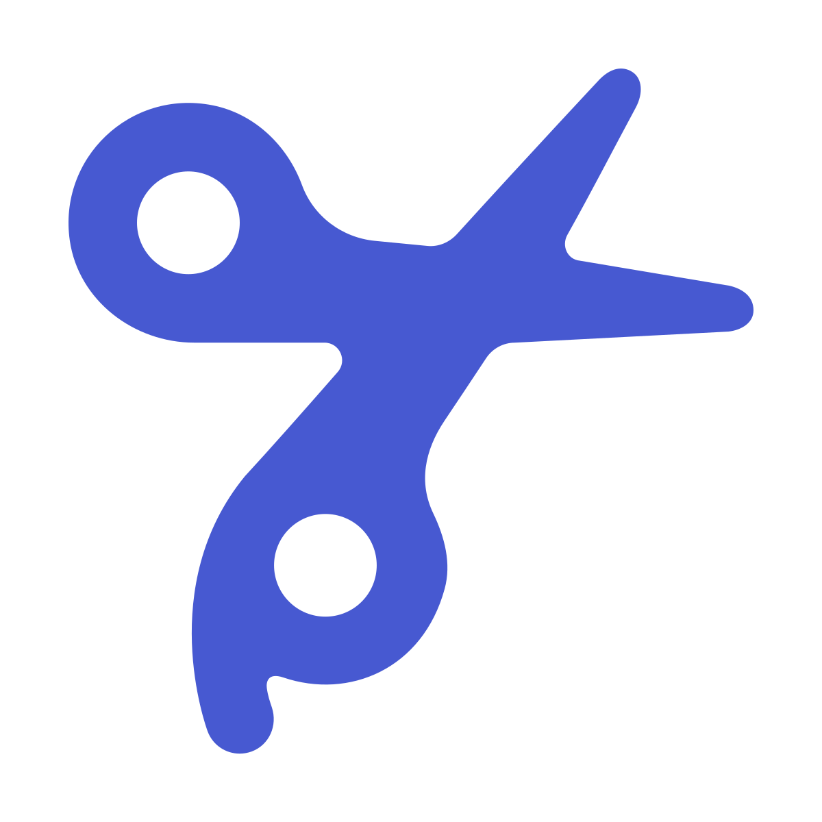 softteal color style barber scissors icon