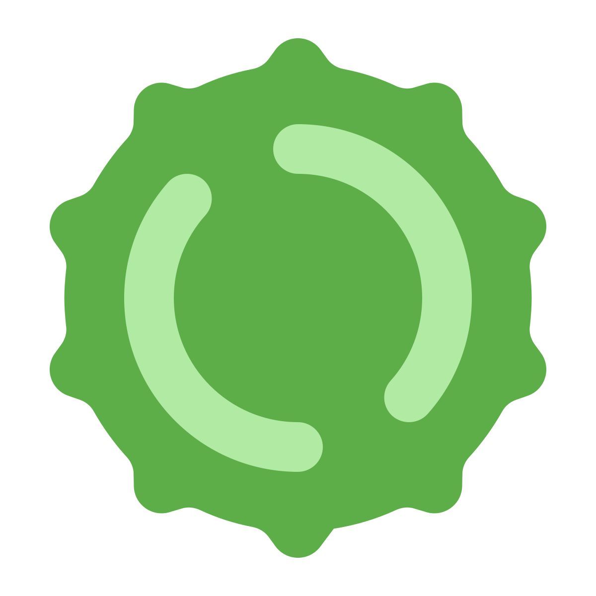 softteal color style tappo di bottiglia della birra icon