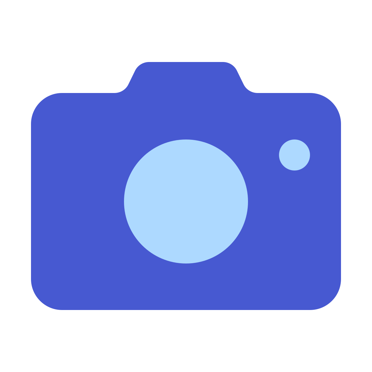 softteal color style camera icon