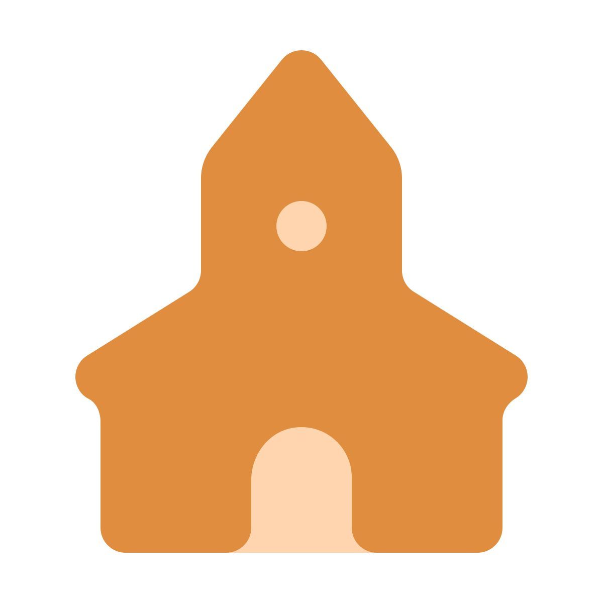 softteal color style 市教堂 icon