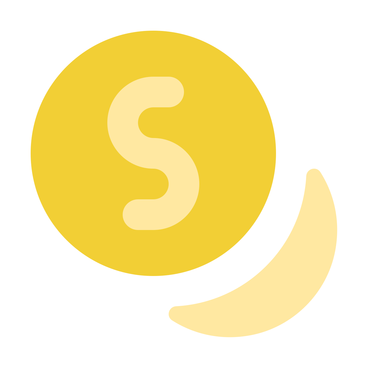 softteal color style coins icon