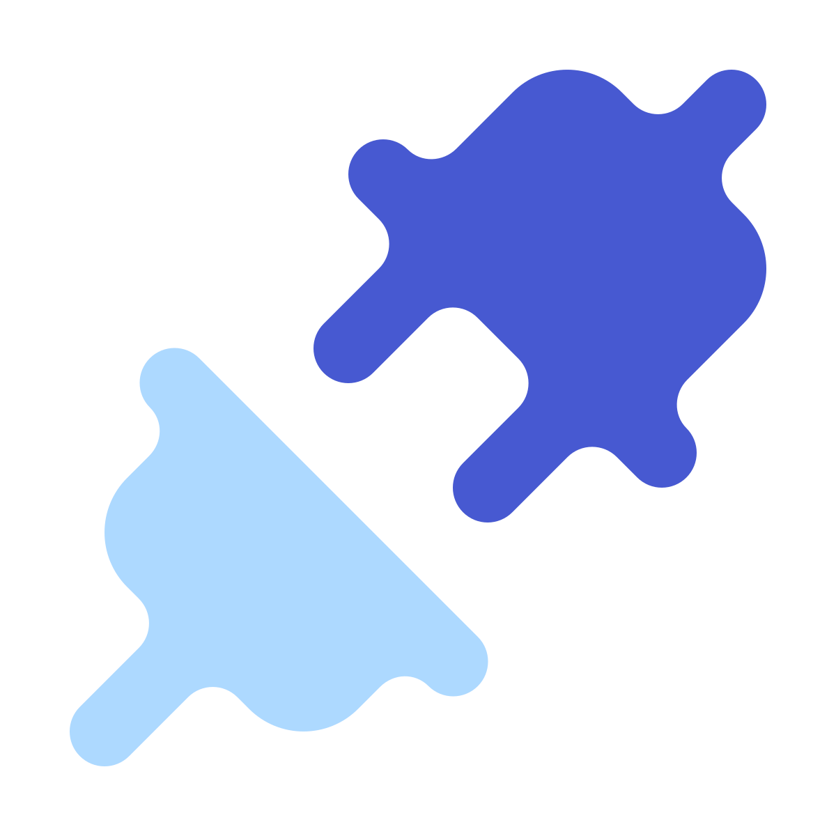 softteal color style disconnected icon