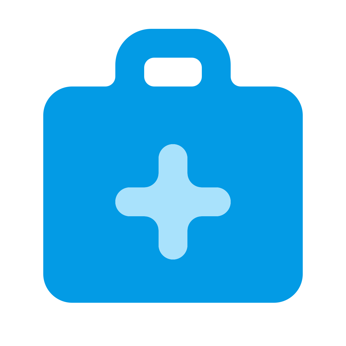 softteal color style doctors bag icon