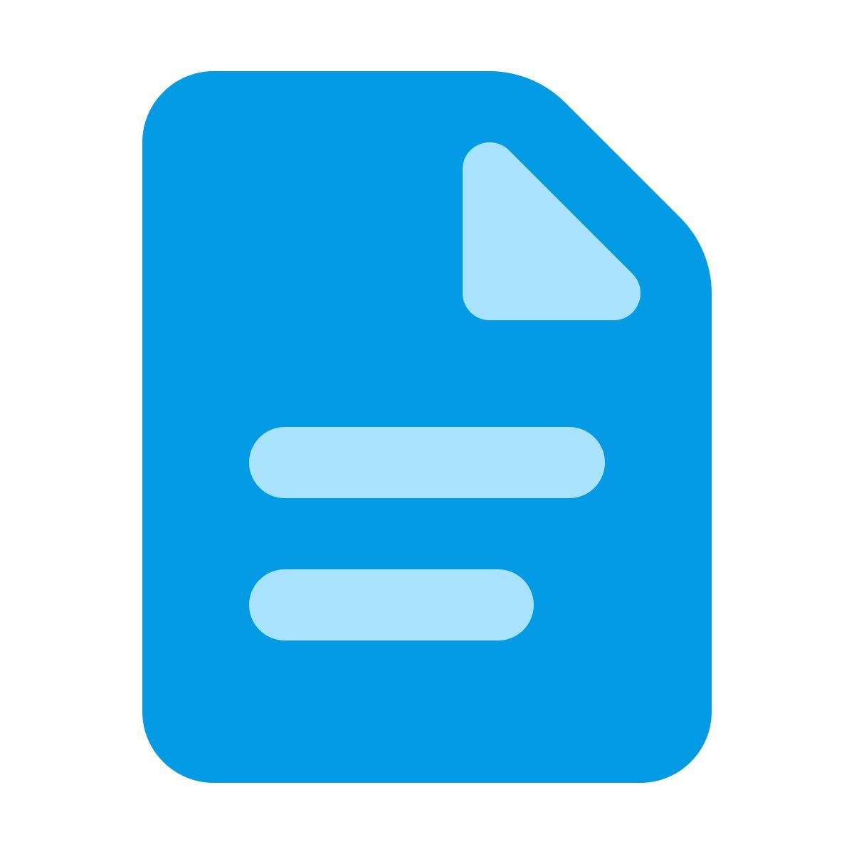 softteal color style dokument icon