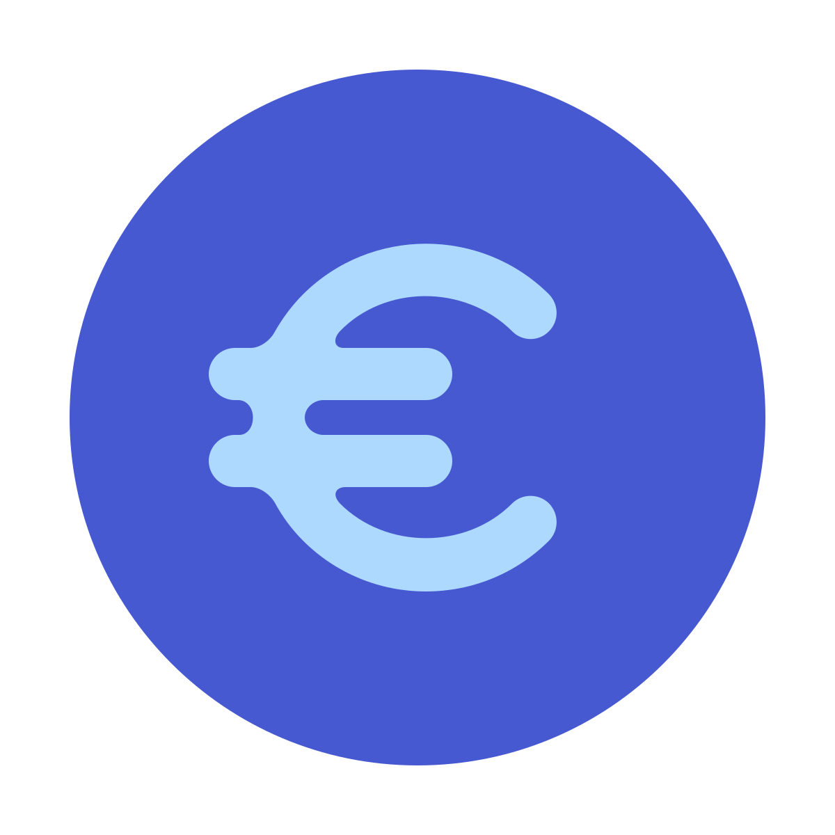 softteal color style euro pound exchange icon
