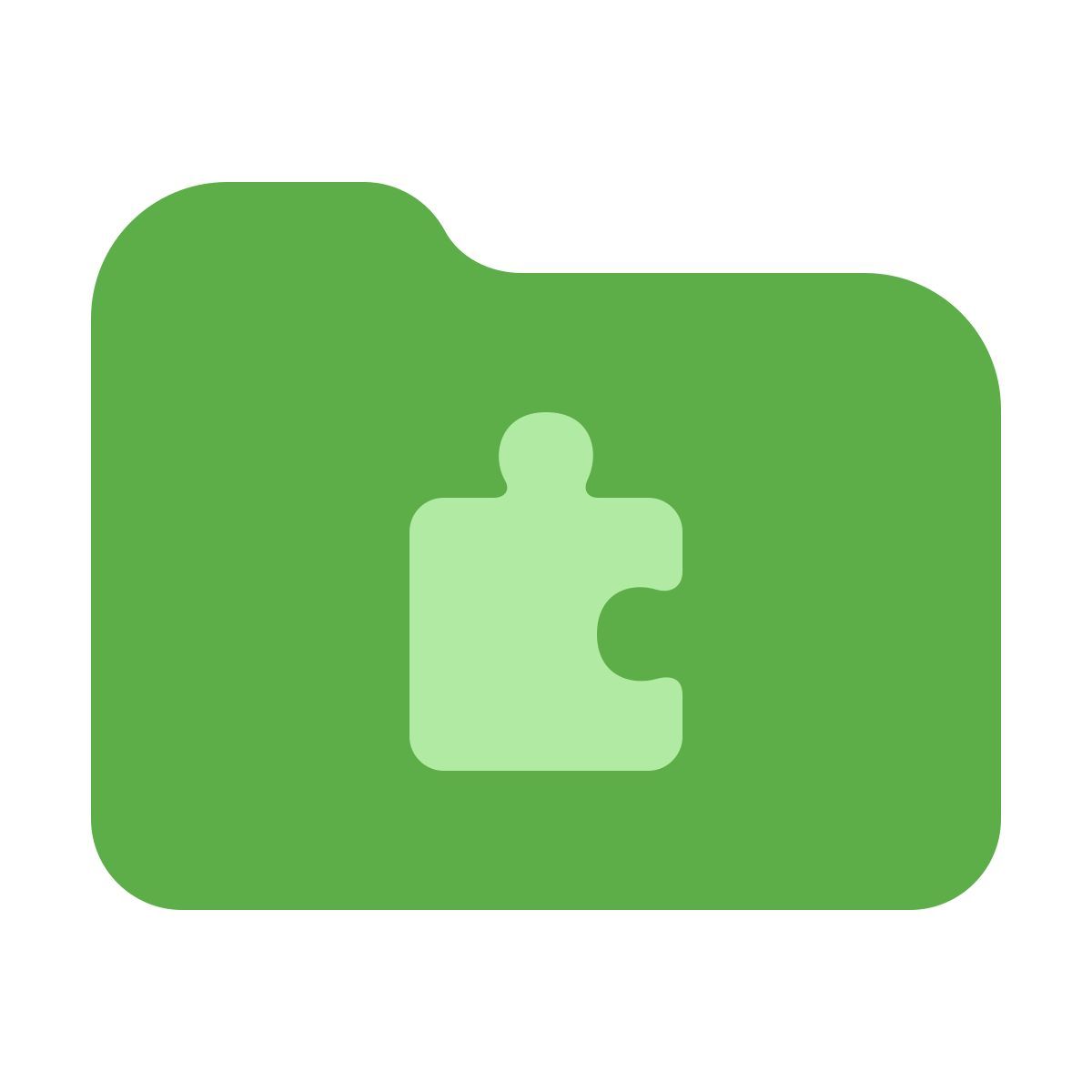 softteal color style extensions folder icon