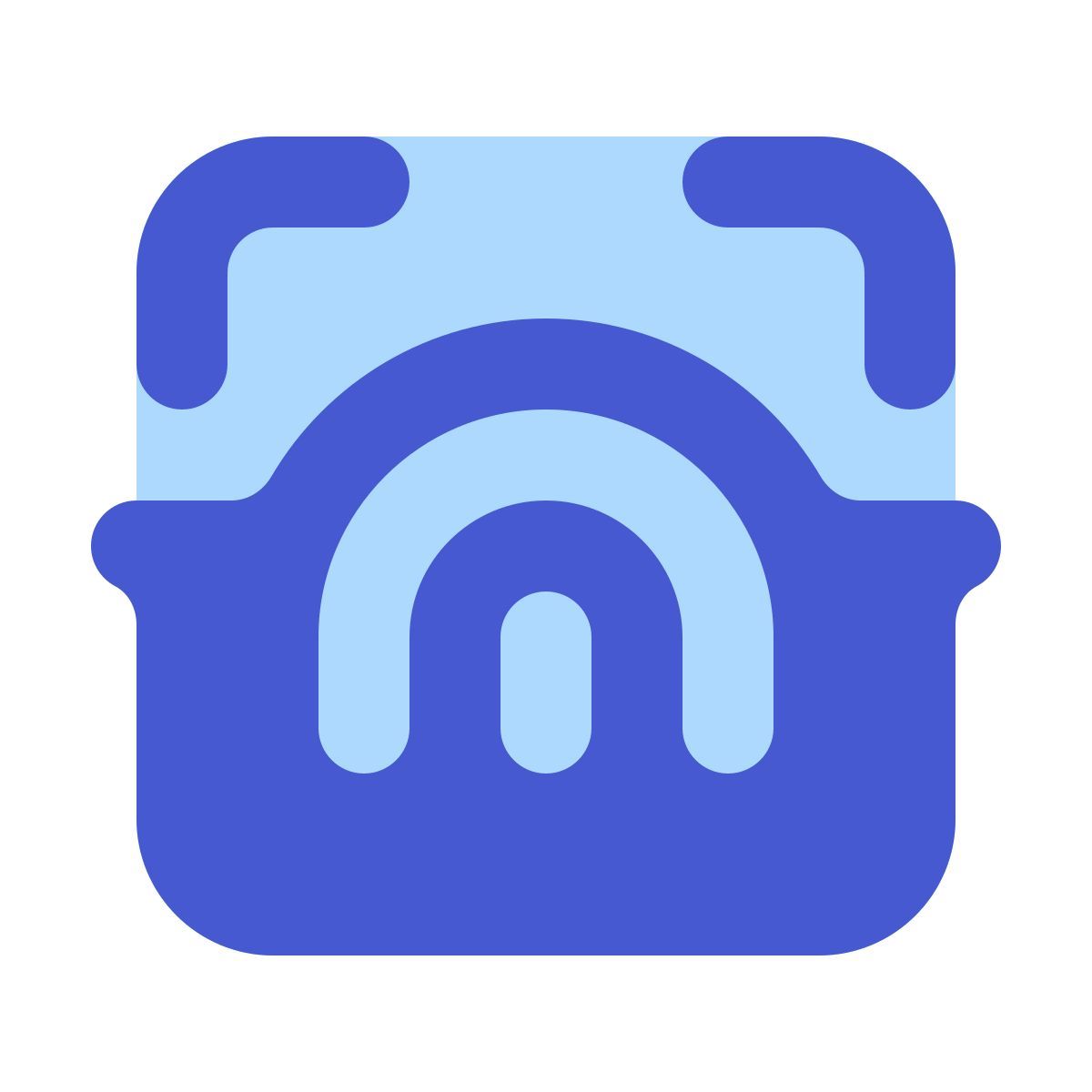 softteal color style scansione delle impronte digitali icon