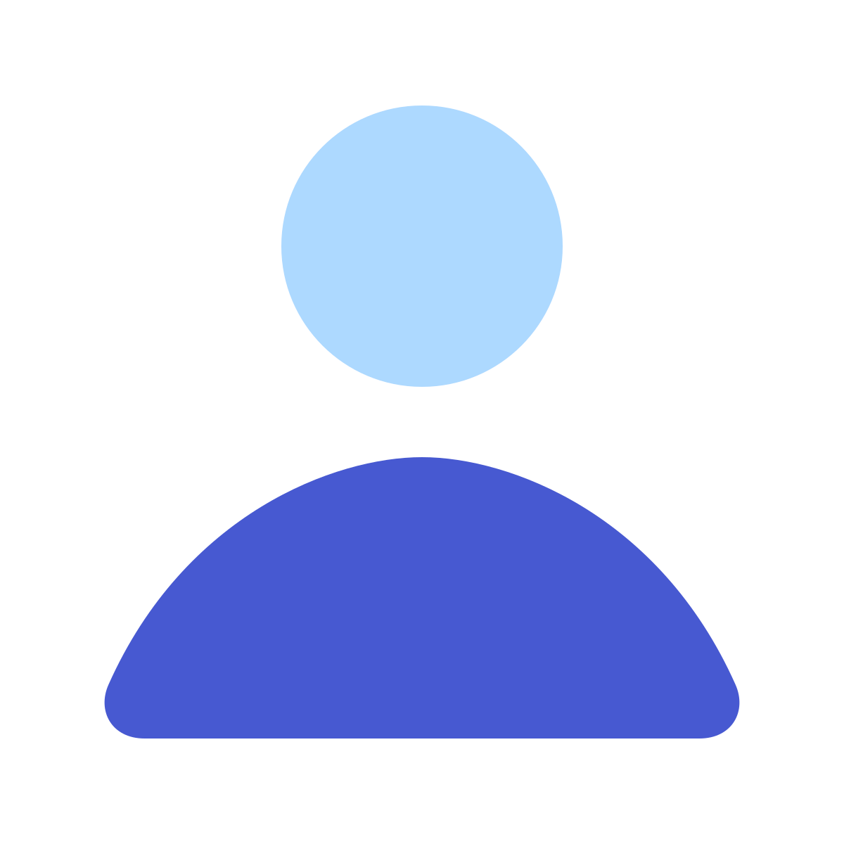 softteal color style gender neutral user icon