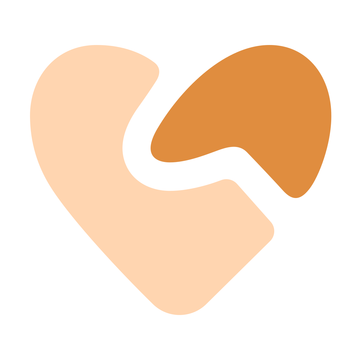 softteal color style handshake heart icon