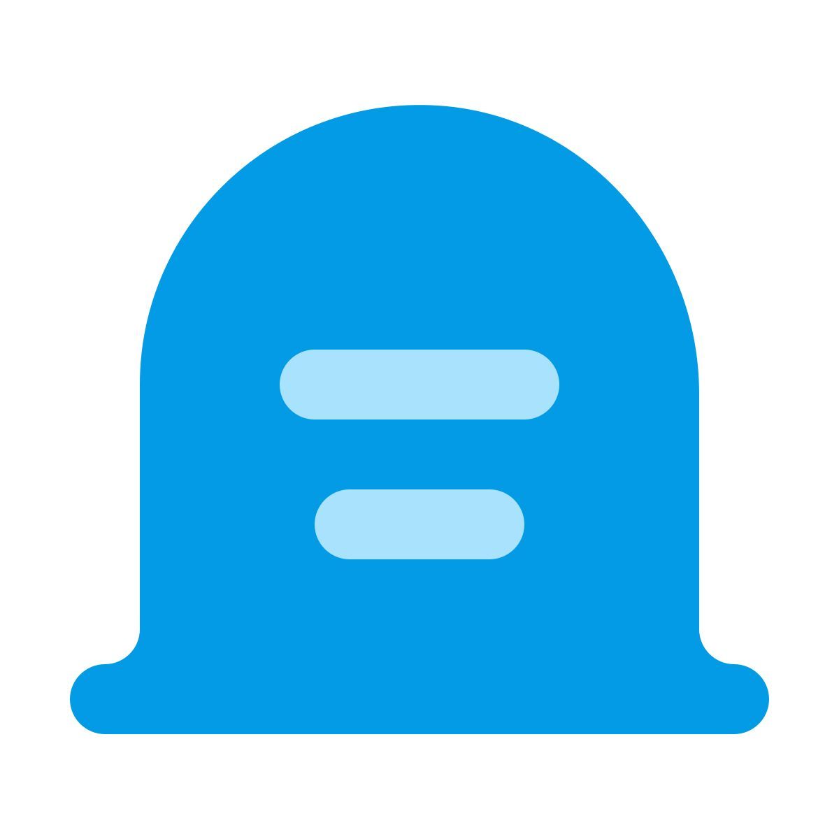 softteal color style 墓石 icon