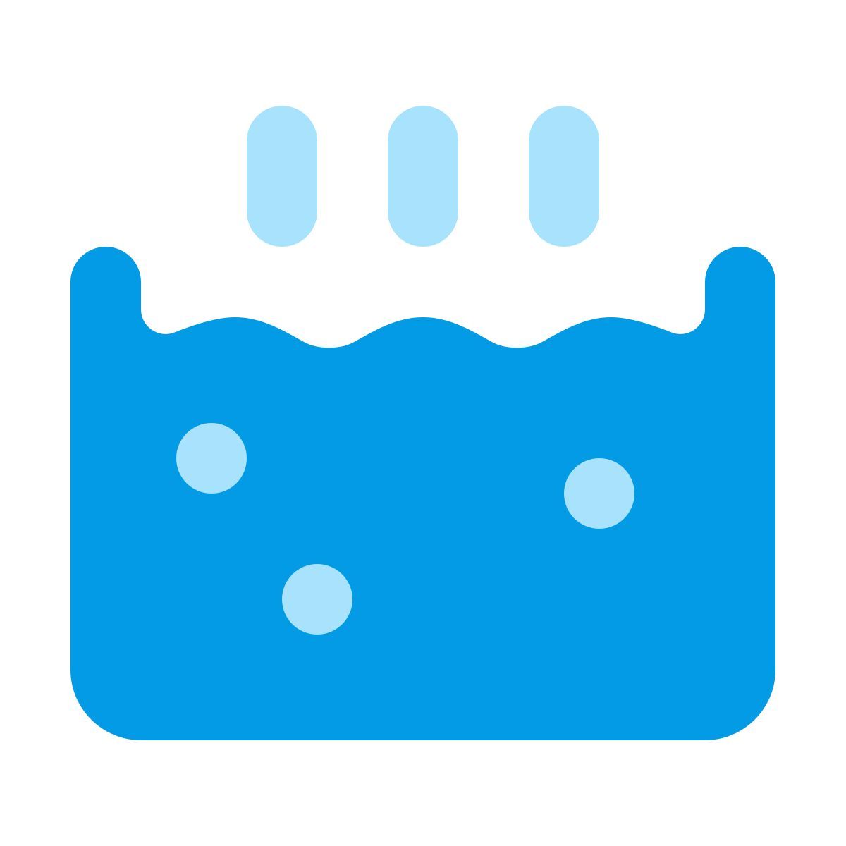 softteal color style sorgenti calde icon