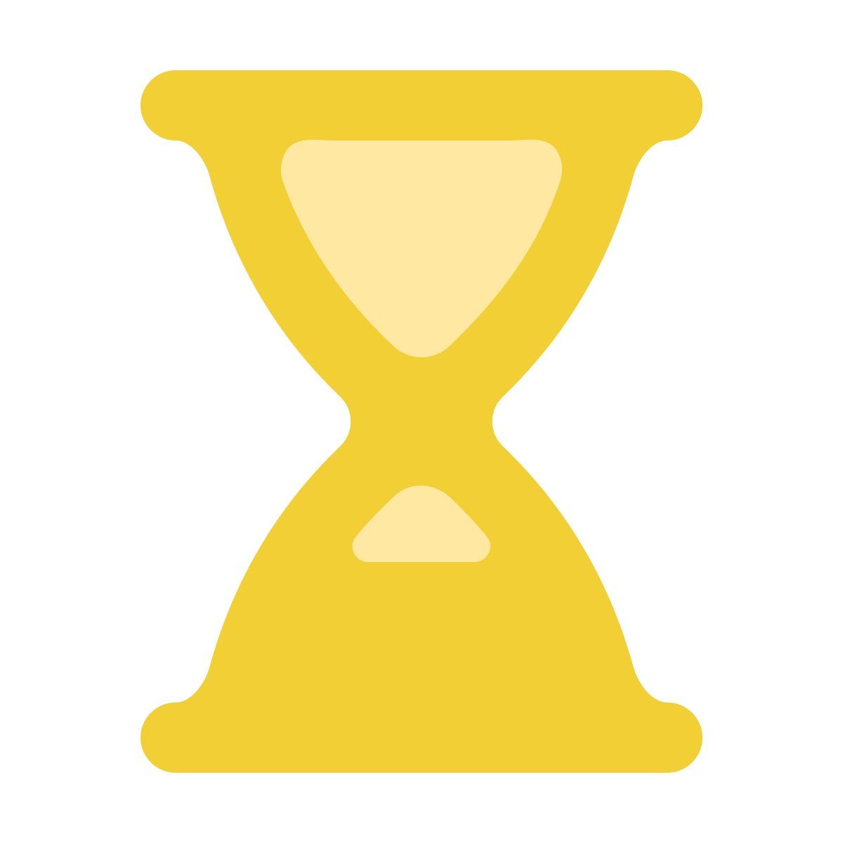 softteal color style sablier (fond) icon