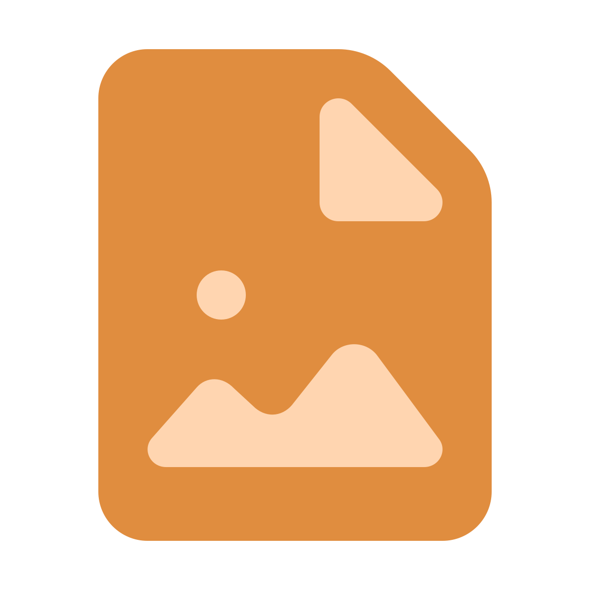 softteal color style image file icon