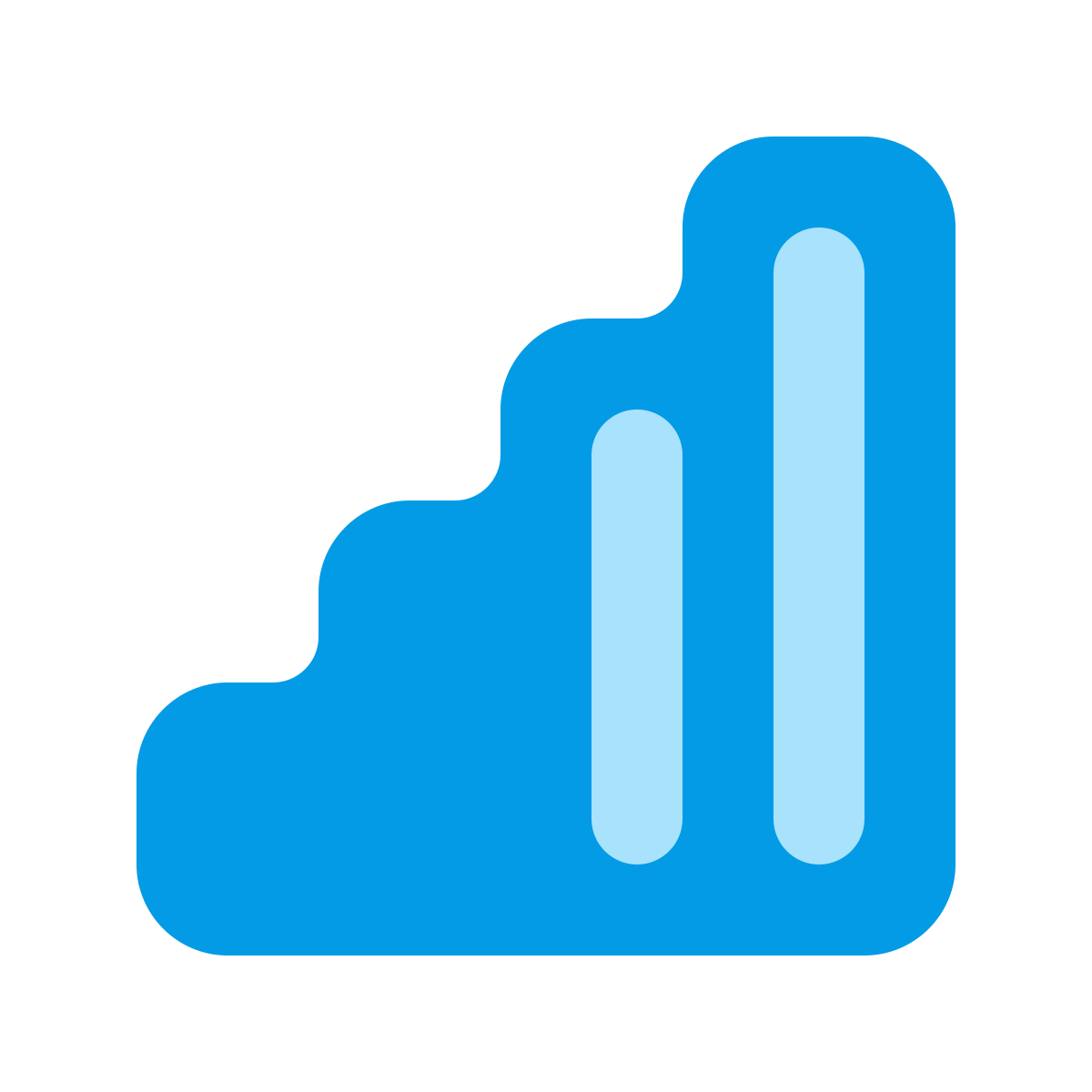 softteal color style low connection icon