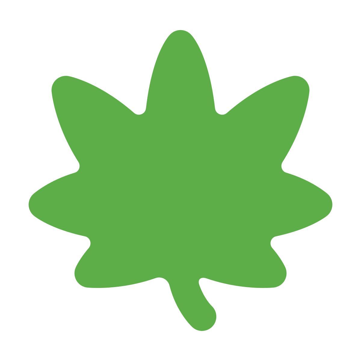 softteal color style 大麻叶 icon