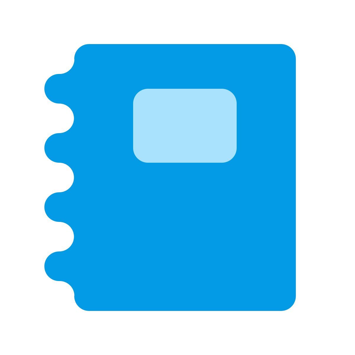 softteal color style 일건 서류 icon