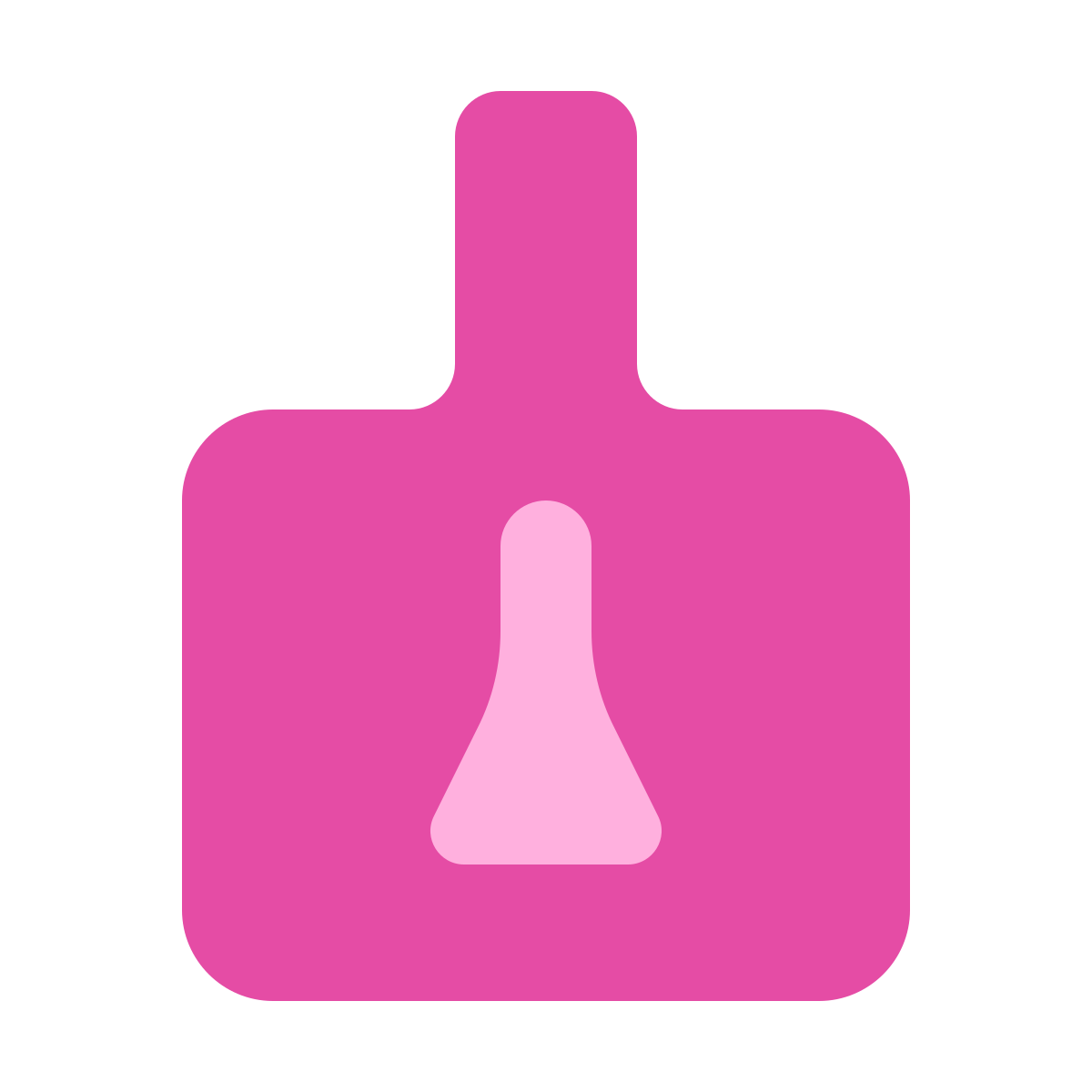 softteal color style nail polish icon
