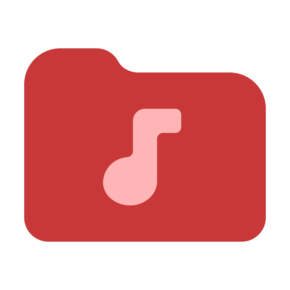 softteal color style photos folder icon