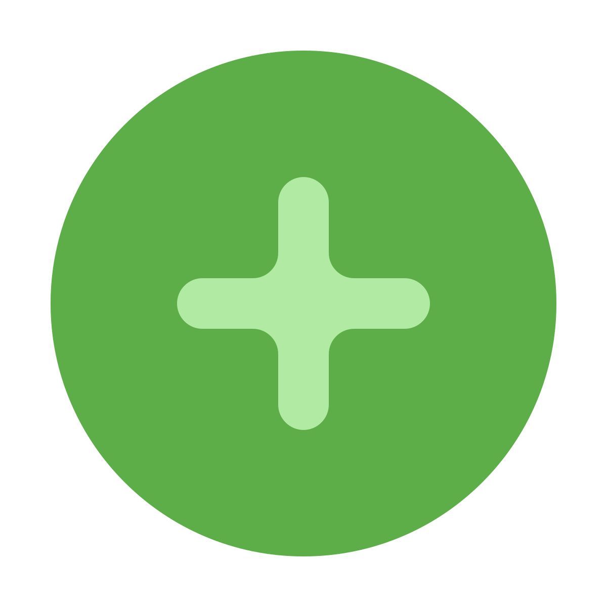 softteal color style más icon