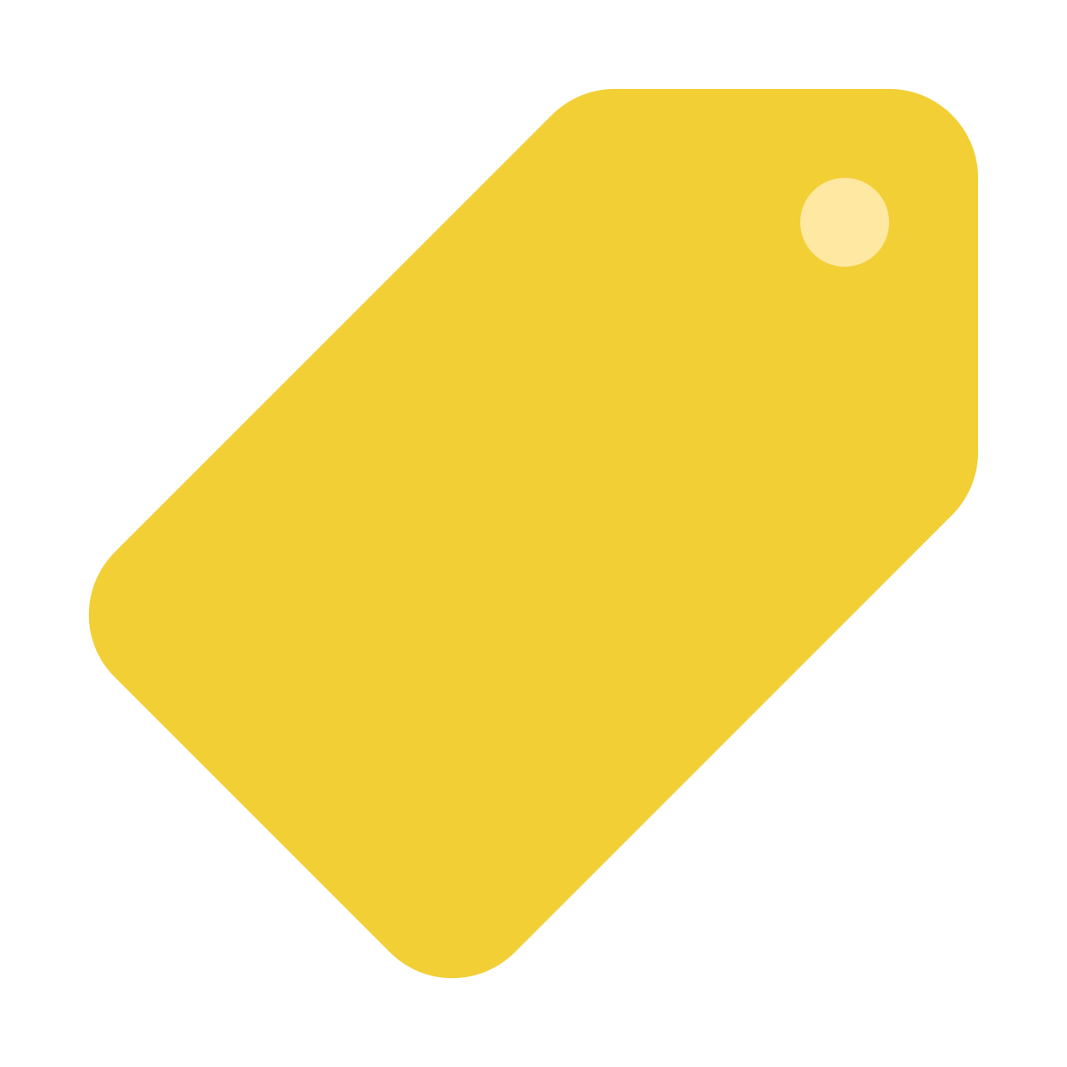 softteal color style price tag icon