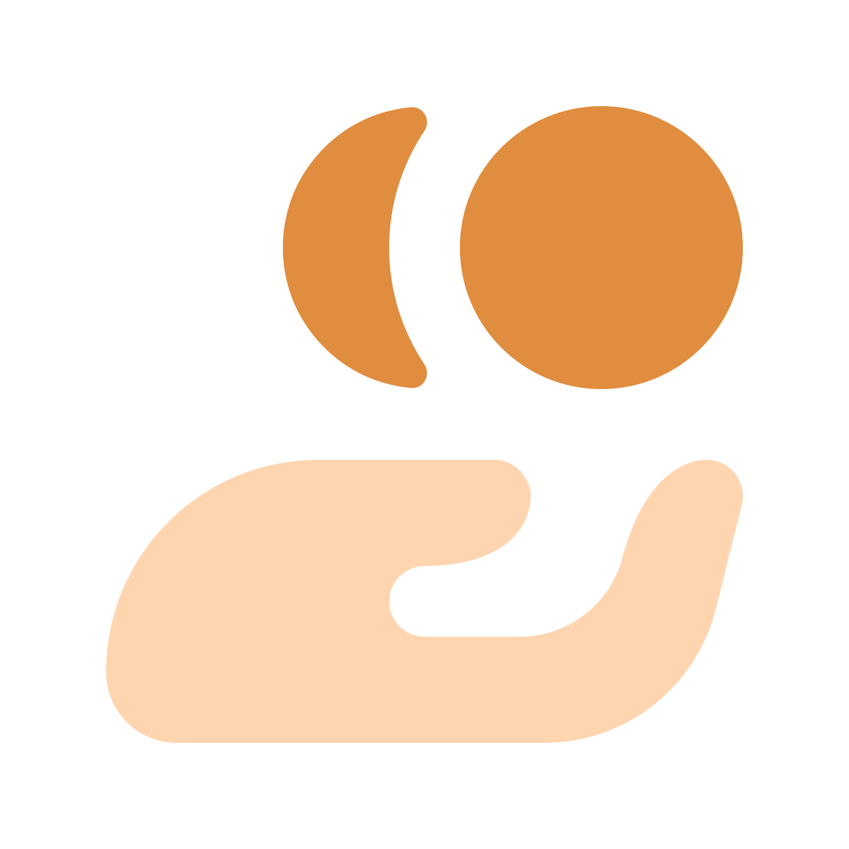 softteal color style receive cash icon