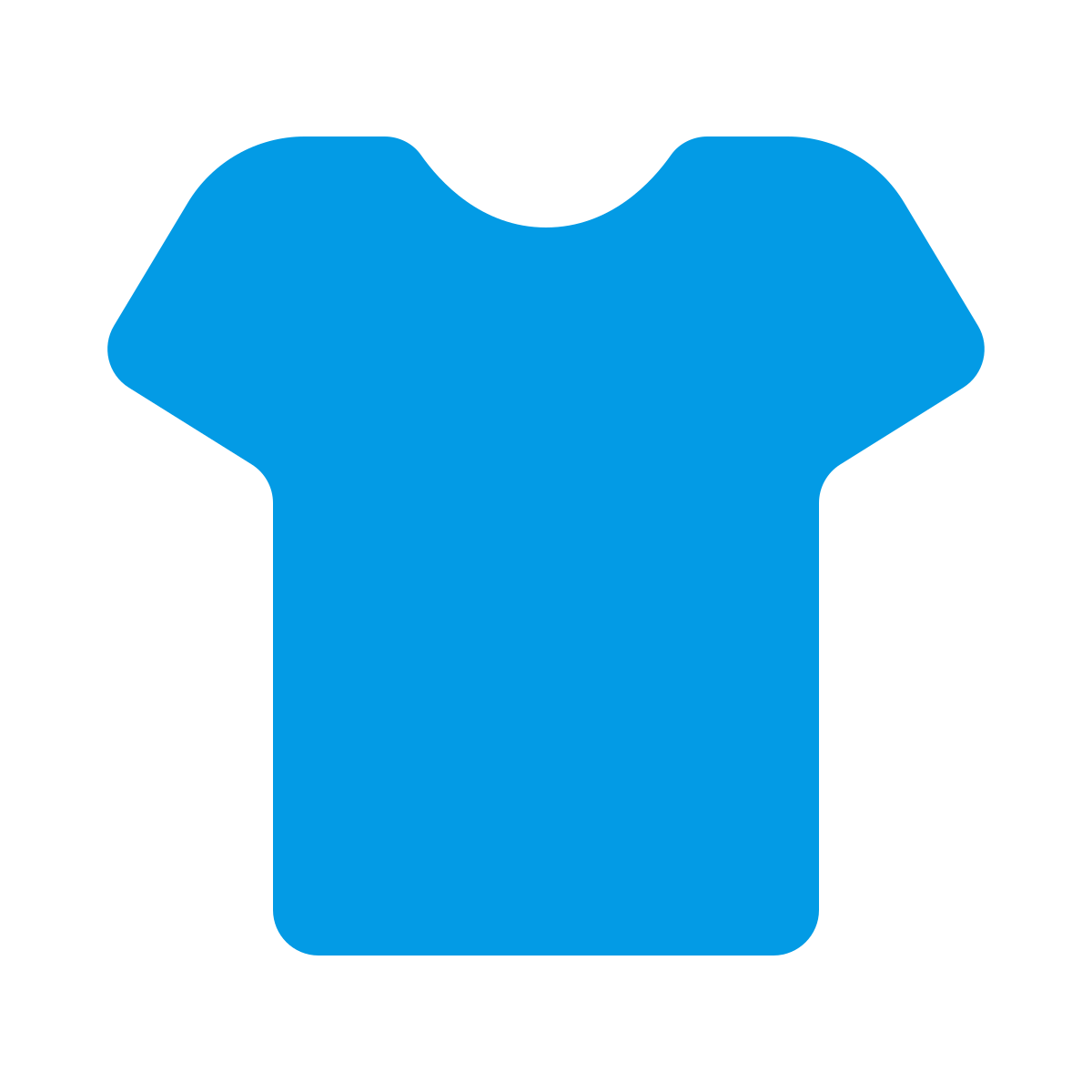 softteal color style t shirt icon