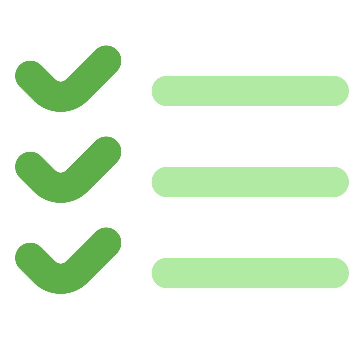softteal color style to do list icon