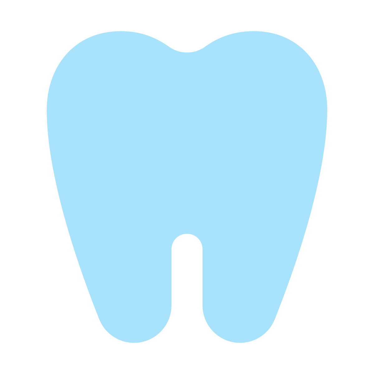 softteal color style tooth icon