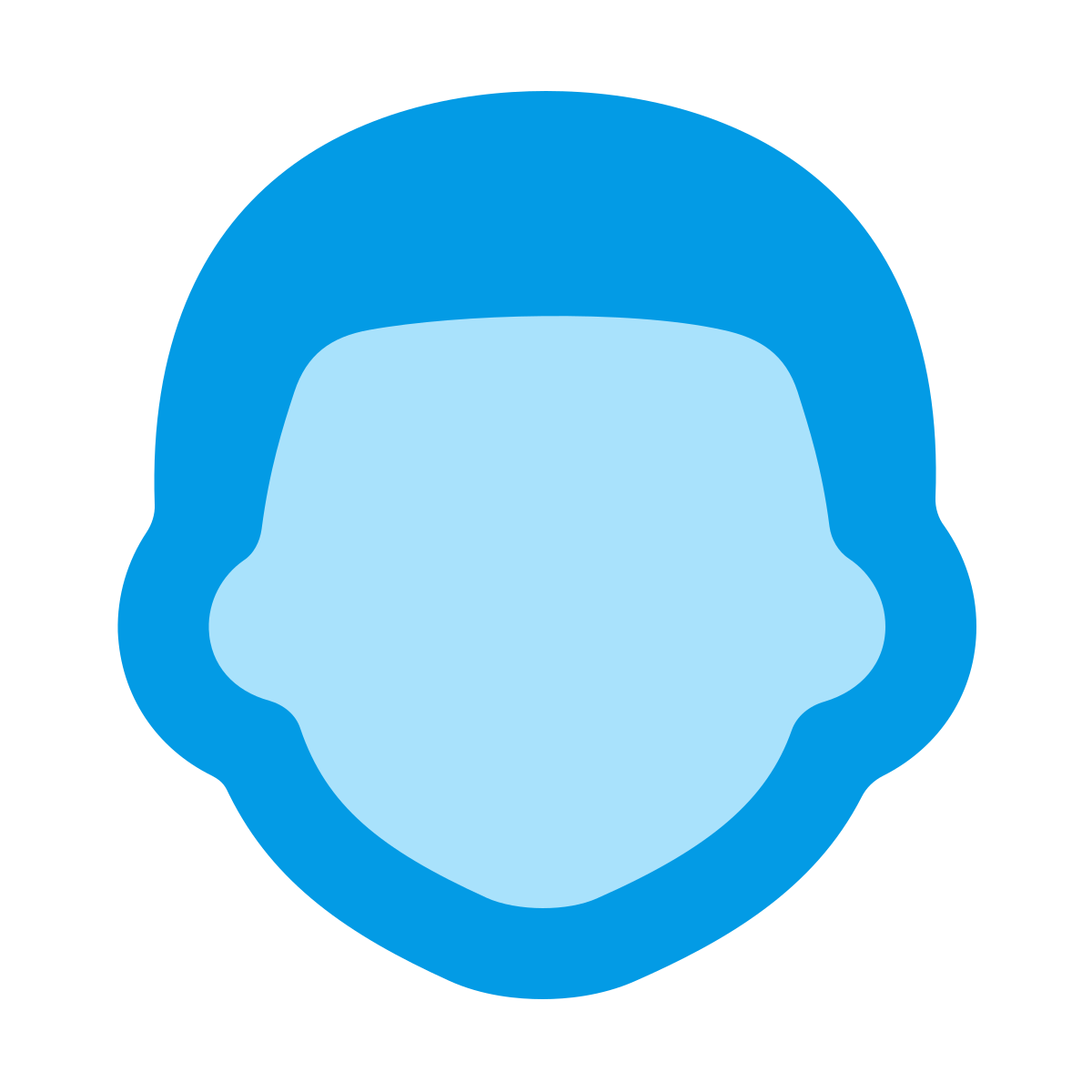 softteal color style user male icon