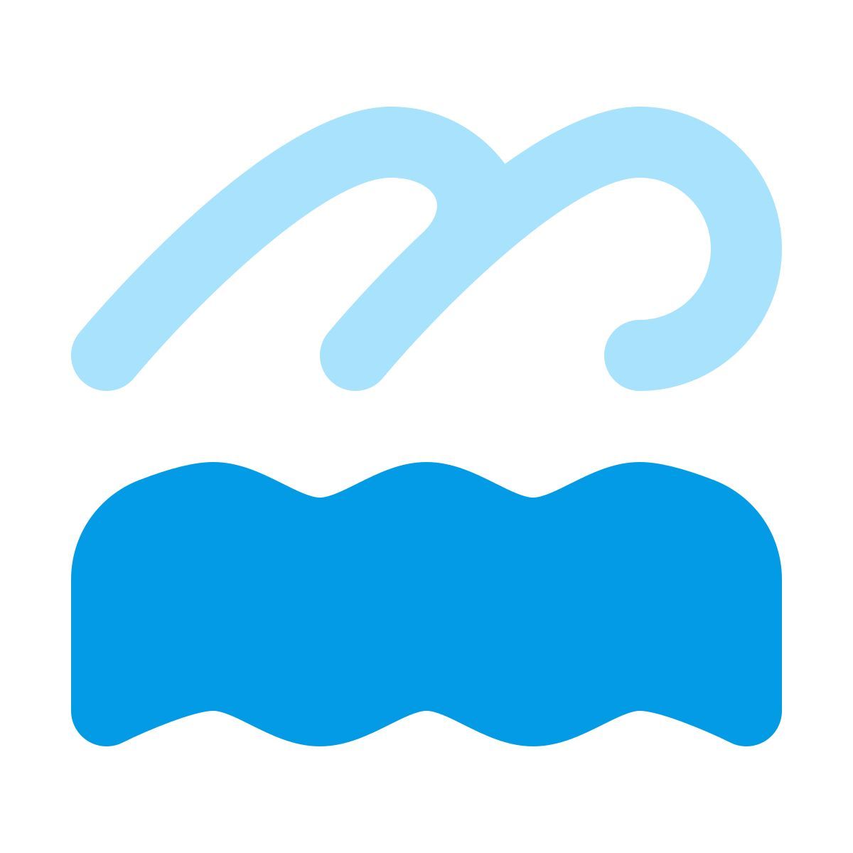 softteal color style 물 요소 icon