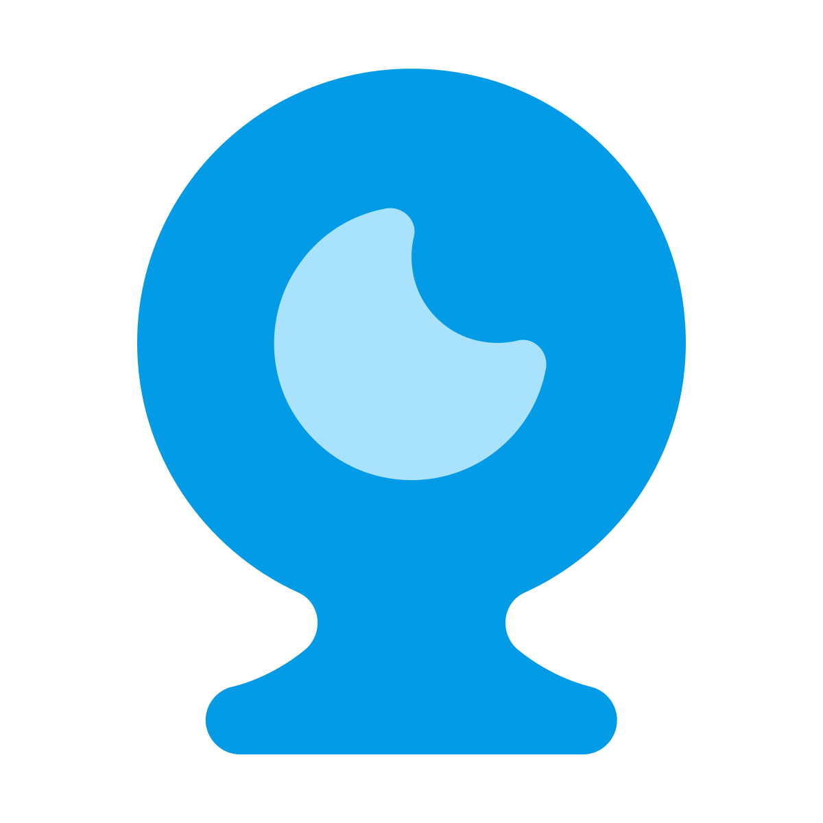 softteal color style webcam icon