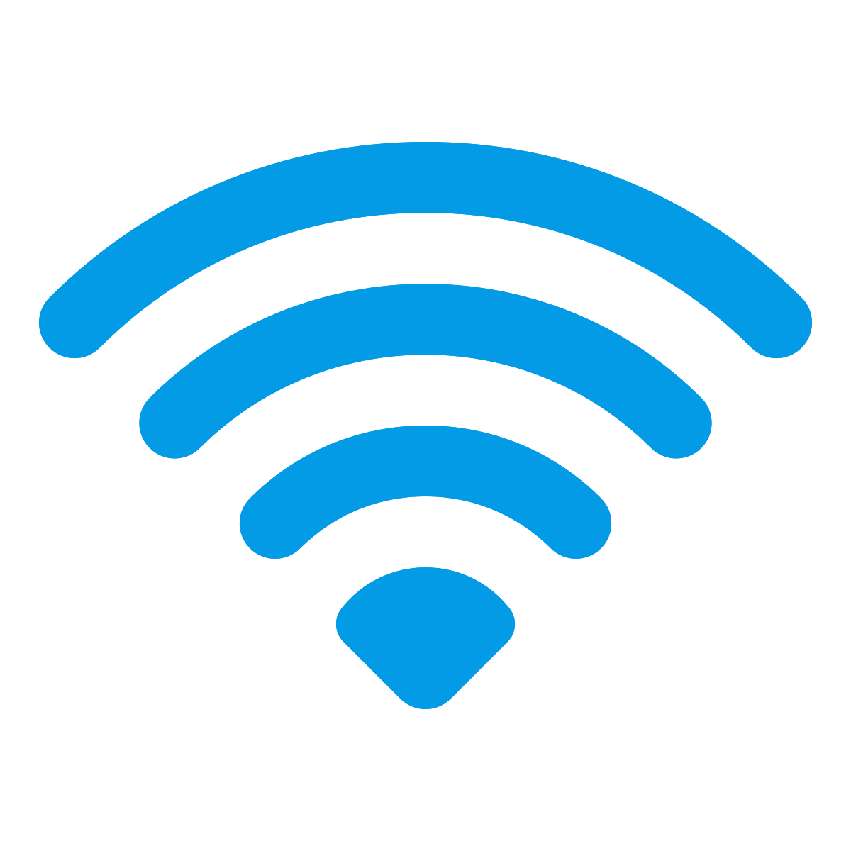 softteal color style wifi icon