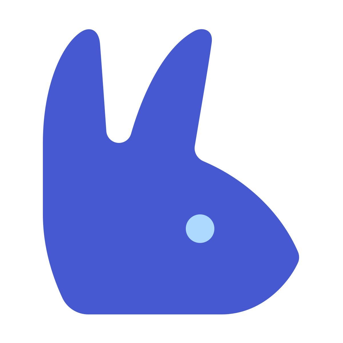 softteal color style year of rabbit icon