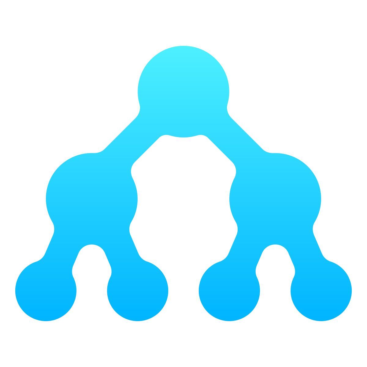 softteal gradient style active directory의 icon