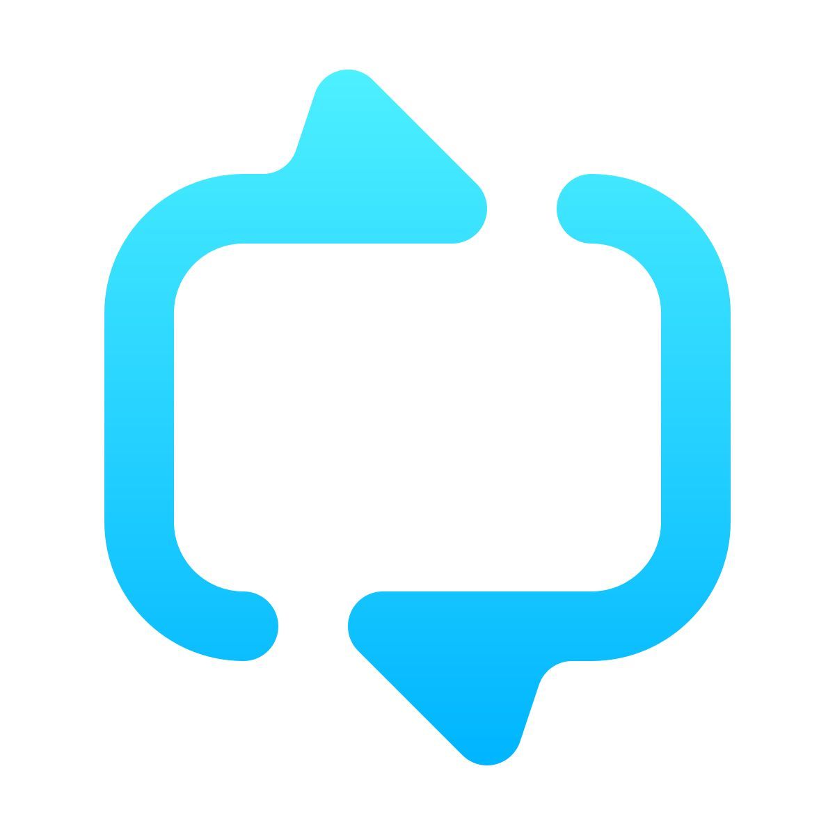 softteal gradient style verfügbare updates icon