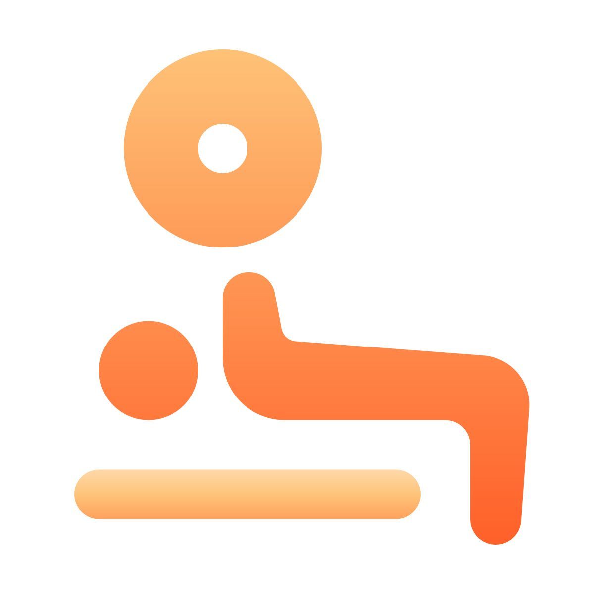 softteal gradient style supino icon