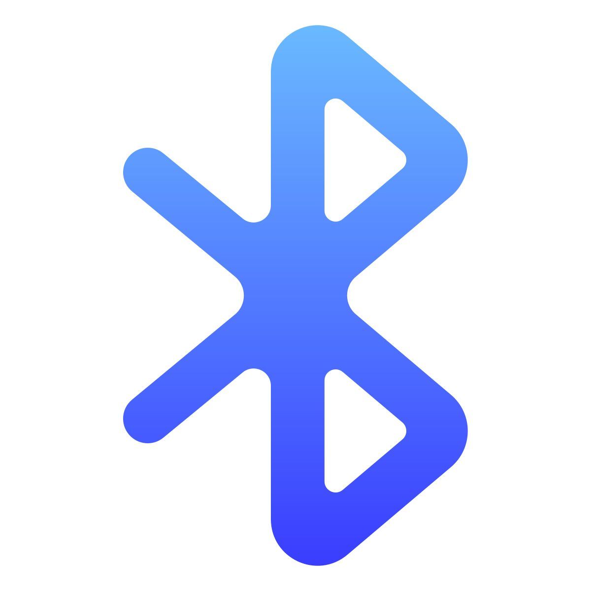 softteal gradient style 蓝牙 icon